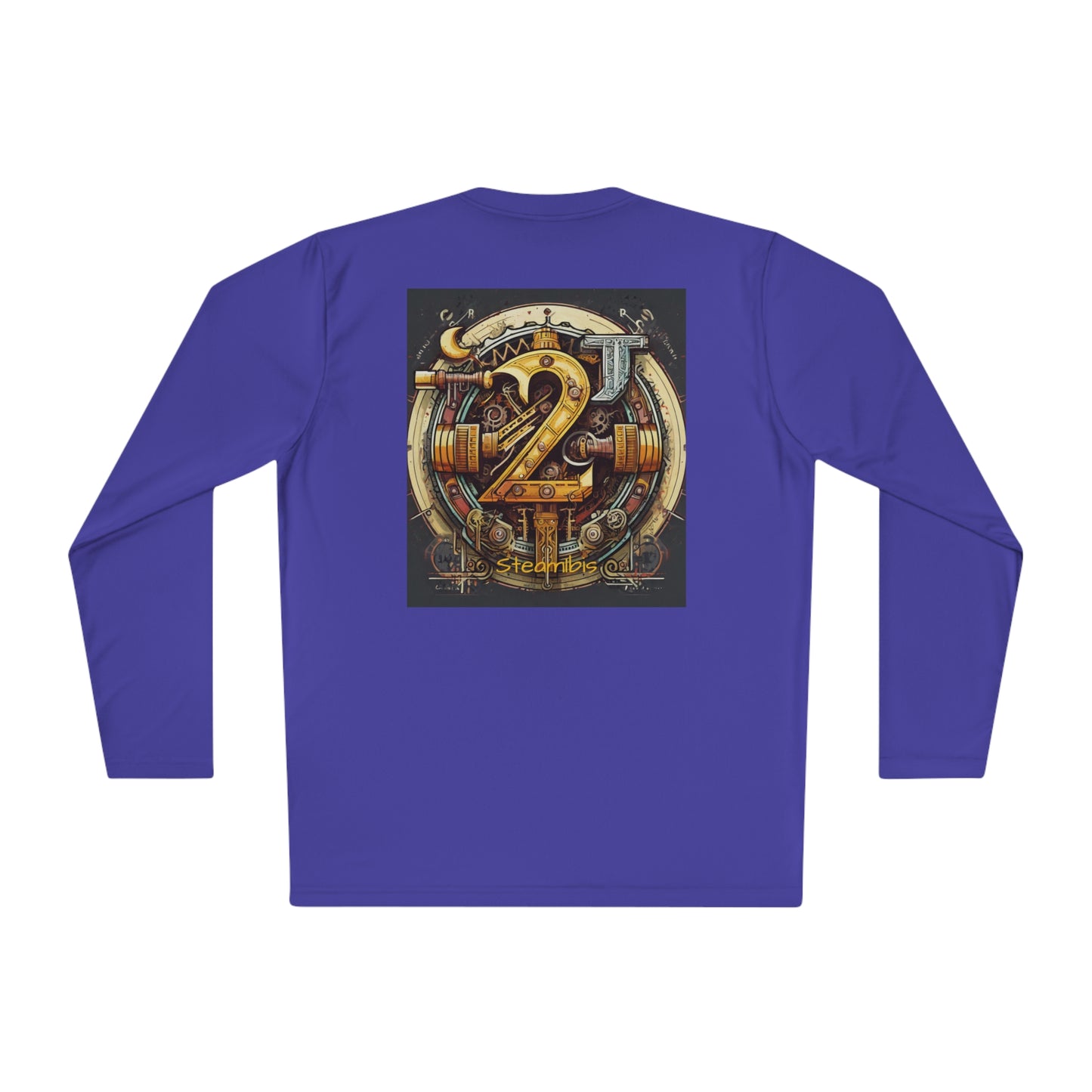 Unisex Adult Lightweight Long Sleeve Tee Steampunk Gematria Ibis Avian Vintage collection