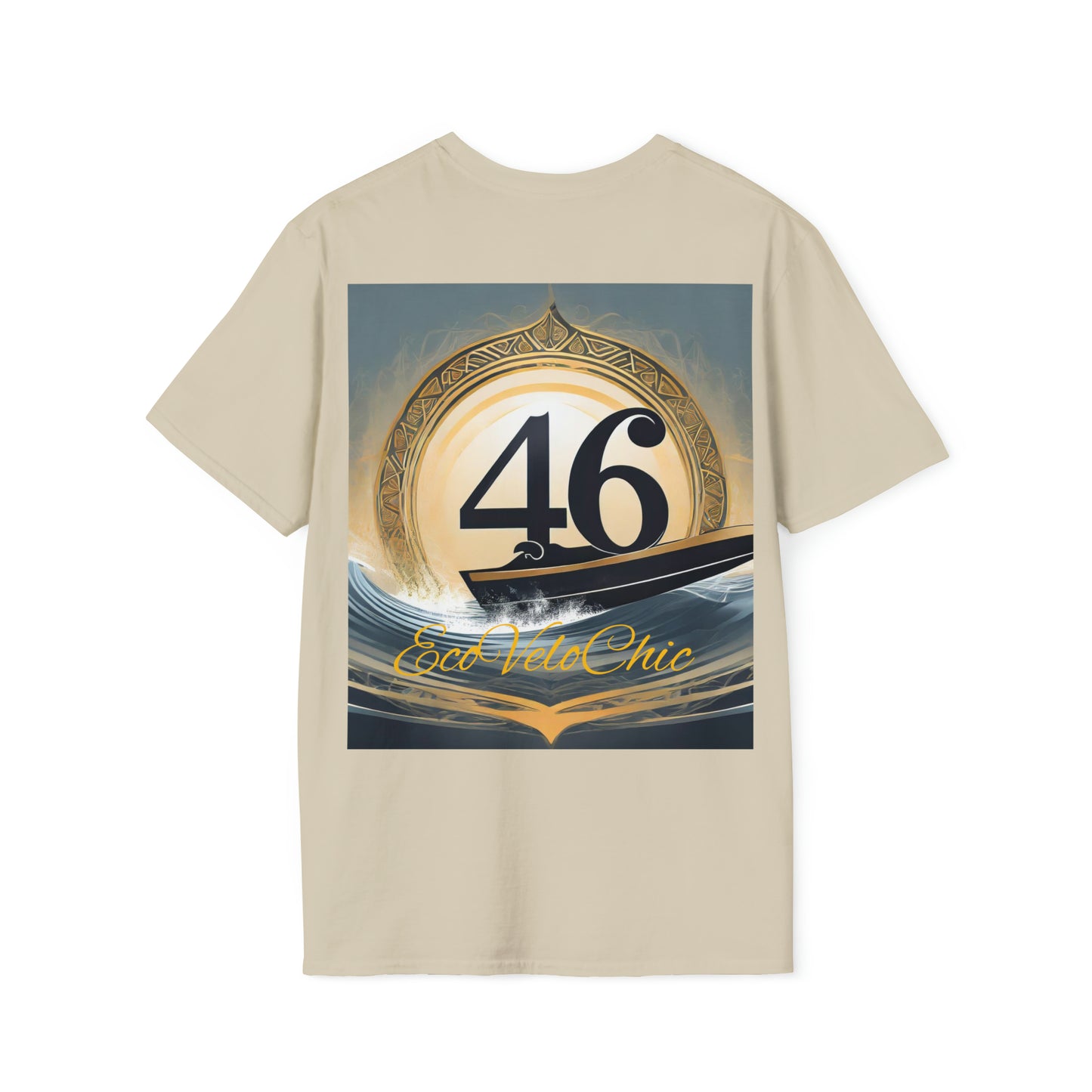 T-Shirt Adult Unisex Soft style Numerical Navigations: Gematria Secrets on the Water