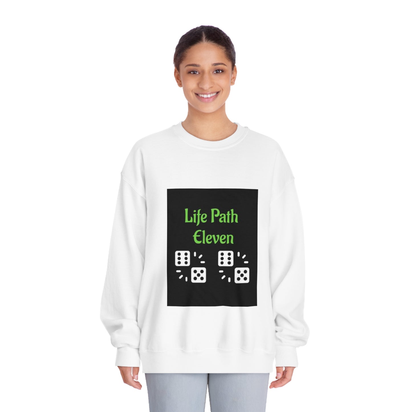 Sweat shirt Adult unisex Life Path Eleven master number