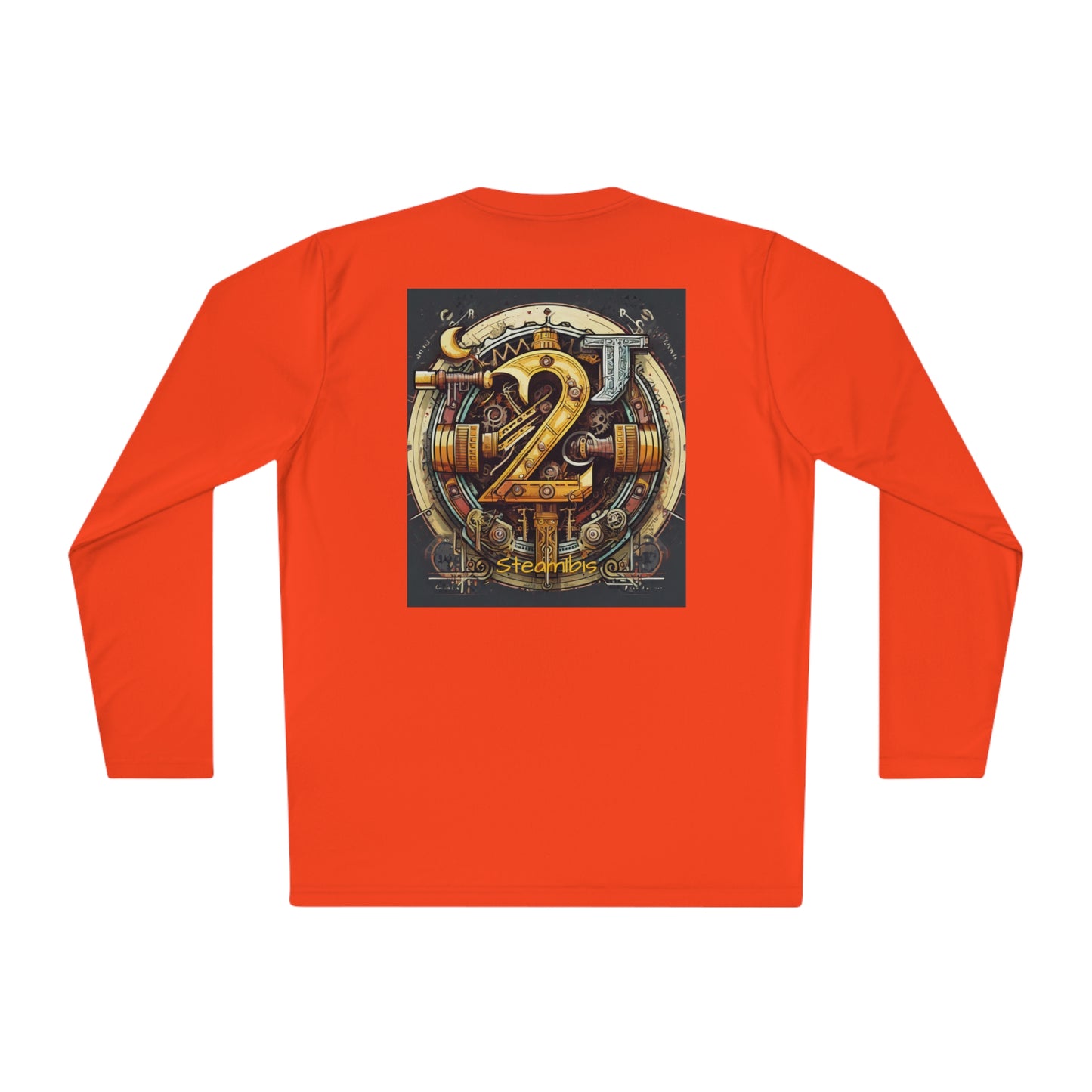 Unisex Adult Lightweight Long Sleeve Tee Steampunk Gematria Ibis Avian Vintage collection