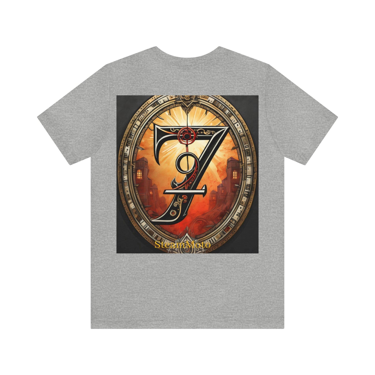 Unisex adult Jersey Short Sleeve Tee Breaking Free Steampunk Spiritual Meaning of Motorcycles tshirt