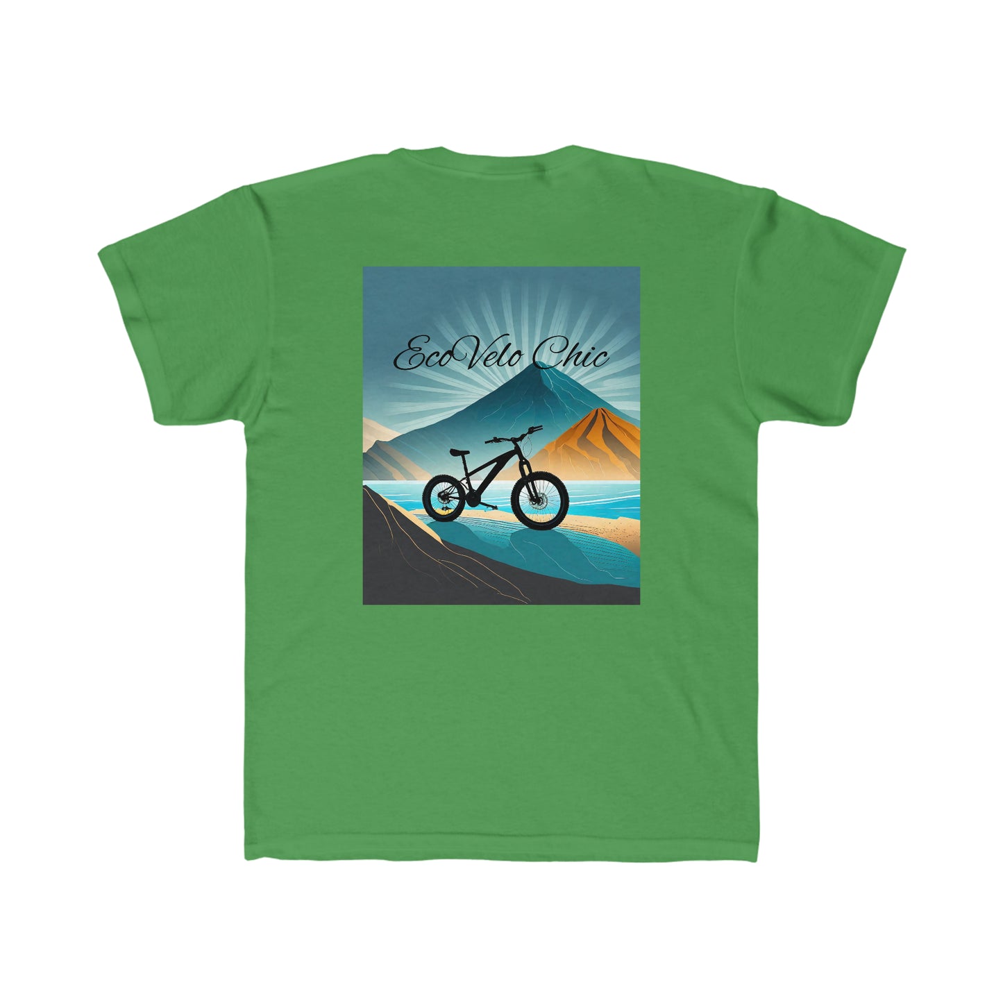 T-shirt Eco Electric Bike Gems Ride, E bike Ebike,Recharge, Reconnect Unisex Kids