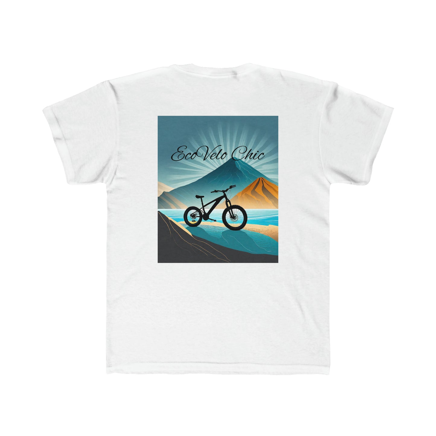 T-shirt Eco Electric Bike Gems Ride, E bike Ebike,Recharge, Reconnect Unisex Kids