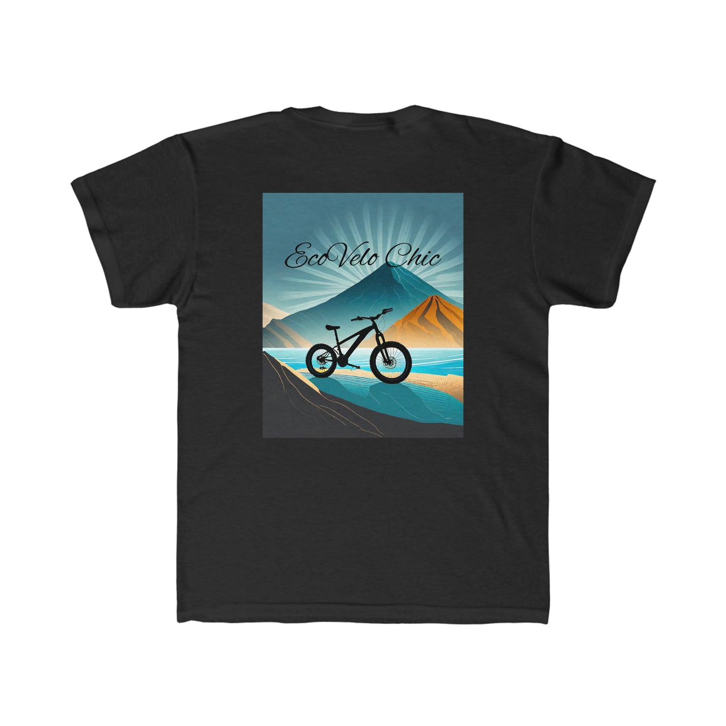 T-shirt Eco Electric Bike Gems Ride, E bike Ebike,Recharge, Reconnect Unisex Kids