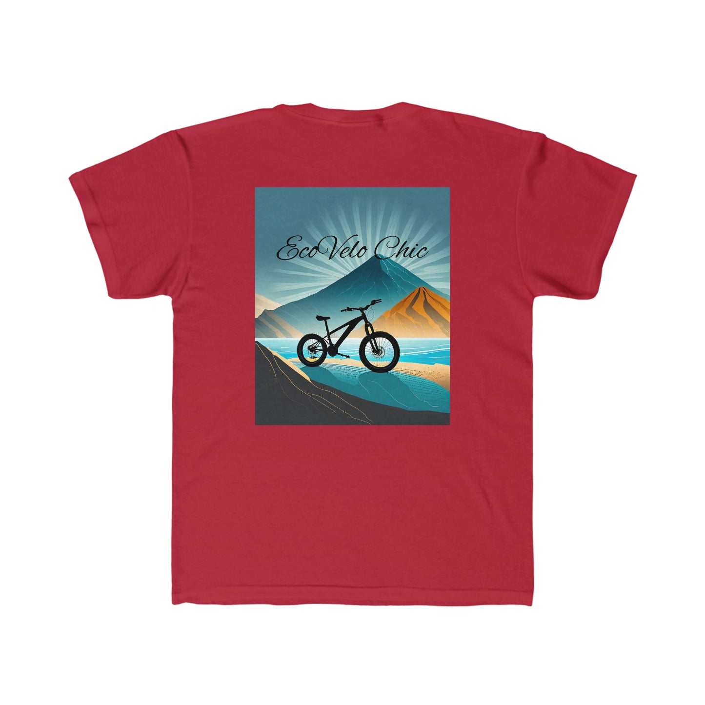 T-shirt Eco Electric Bike Gems Ride, E bike Ebike,Recharge, Reconnect Unisex Kids