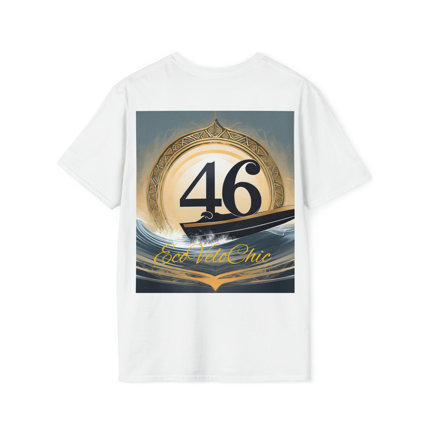 T-Shirt Adult Unisex Soft style Numerical Navigations: Gematria Secrets on the Water