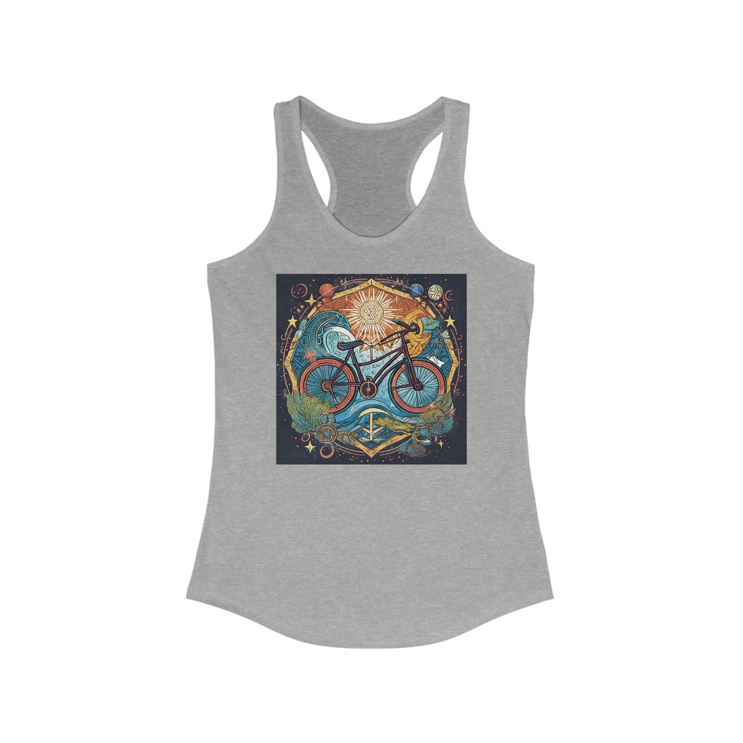 Tank Top Adult Unisex Racerback Electric Eco Gem Riders: Unleash the Power of Numbers