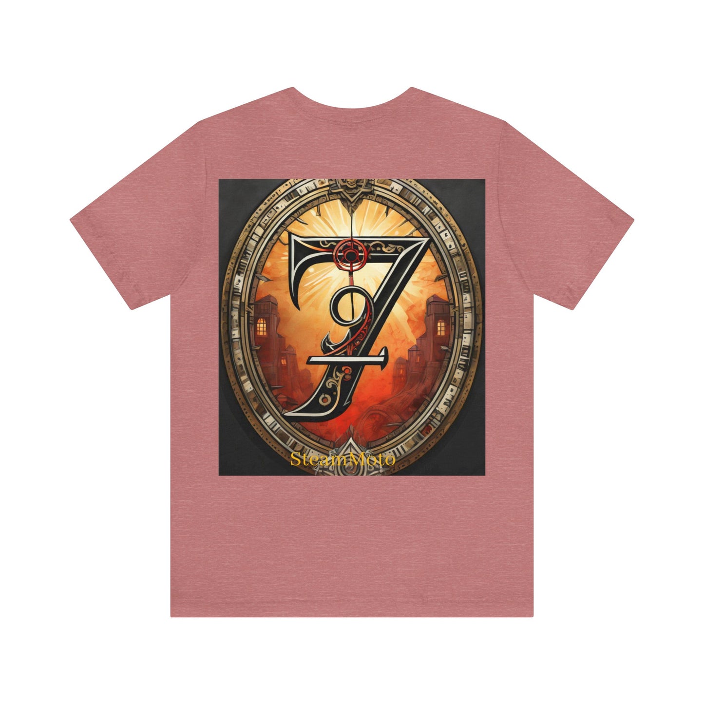 Unisex adult Jersey Short Sleeve Tee Breaking Free Steampunk Spiritual Meaning of Motorcycles tshirt