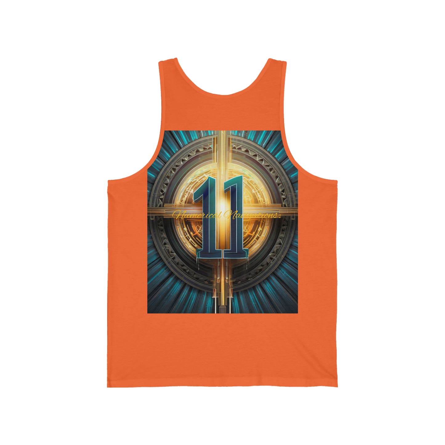 Tank Top Journey of Numerical Elegance: - Unisex Jersey