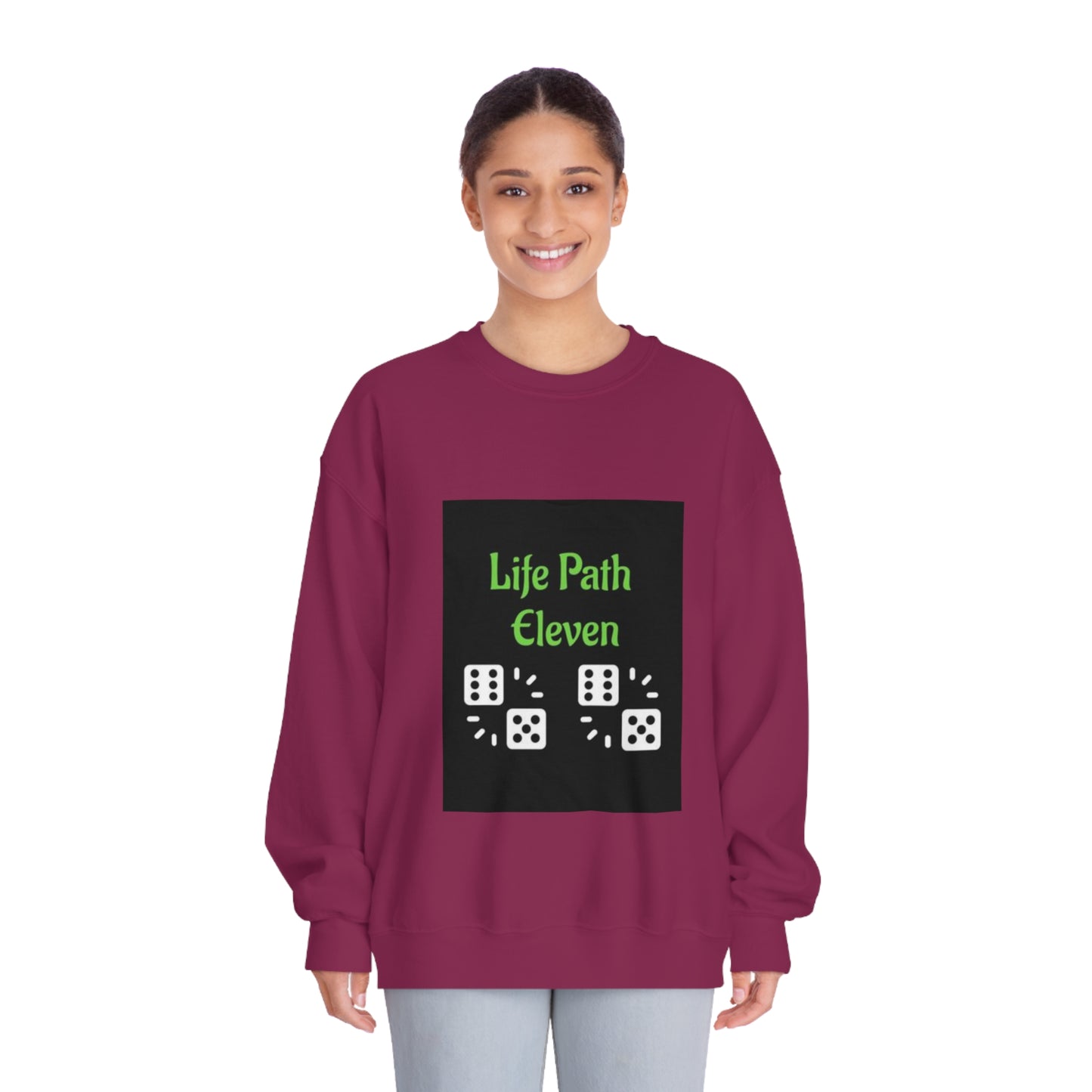 Sweat shirt Adult unisex Life Path Eleven master number