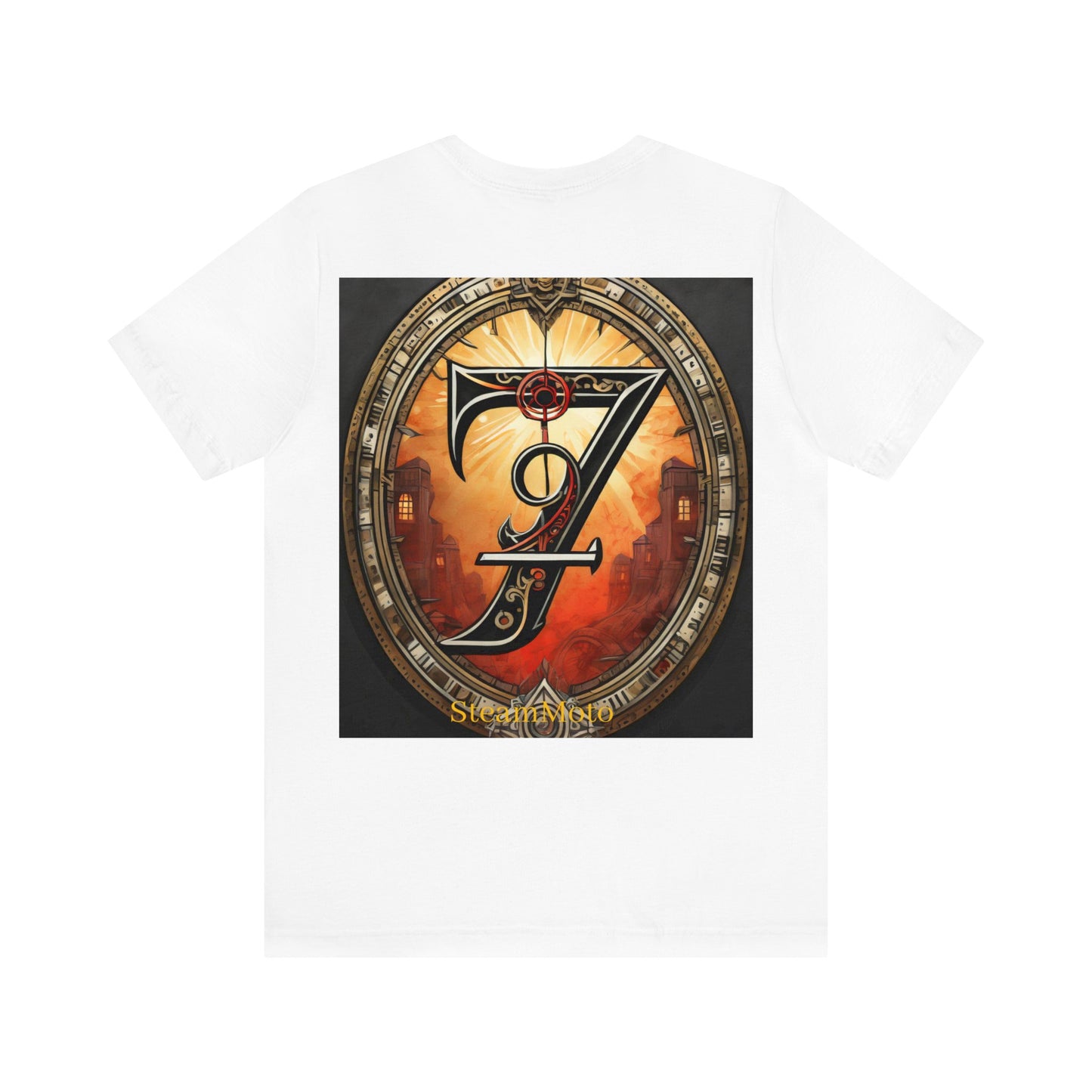 Unisex adult Jersey Short Sleeve Tee Breaking Free Steampunk Spiritual Meaning of Motorcycles tshirt