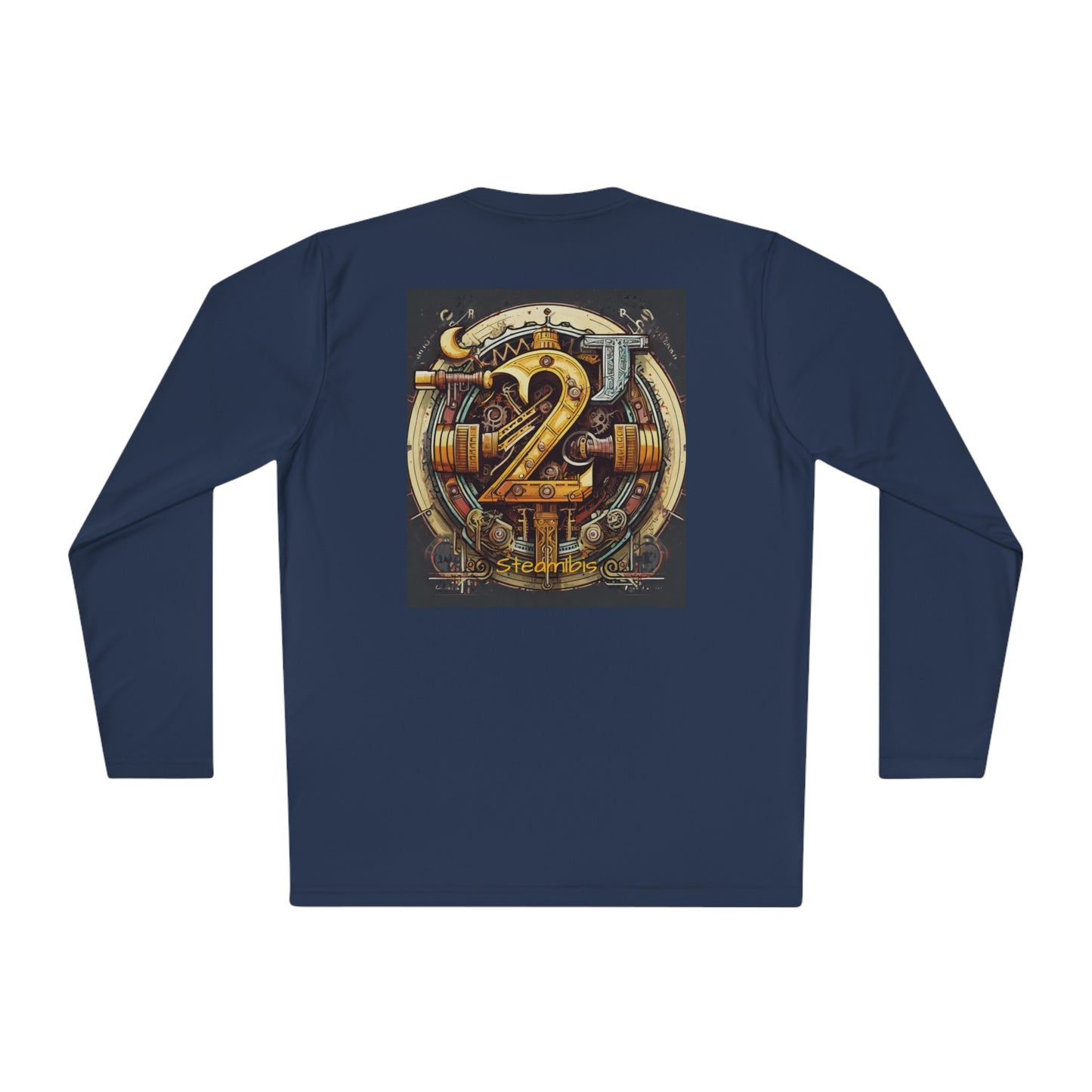 Unisex Adult Lightweight Long Sleeve Tee Steampunk Gematria Ibis Avian Vintage collection