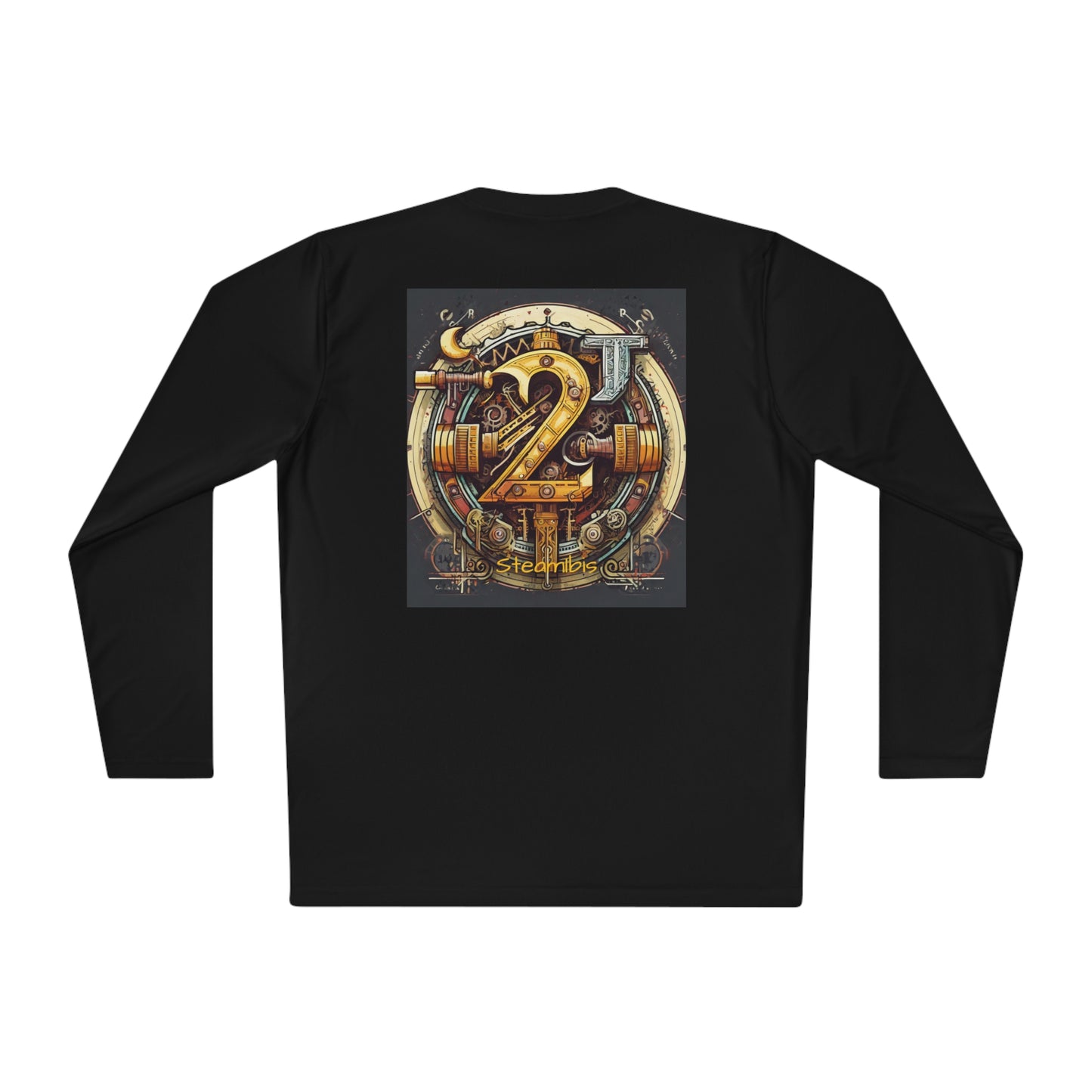 Unisex Adult Lightweight Long Sleeve Tee Steampunk Gematria Ibis Avian Vintage collection