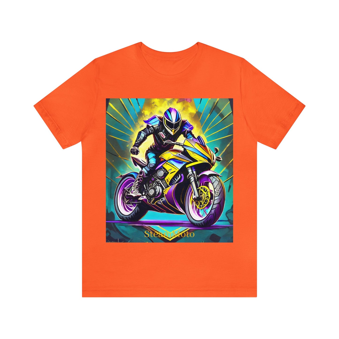 Unisex adult Jersey Short Sleeve Tee Gearhead Riderwear Motorcycle styled Steampunk t shirt