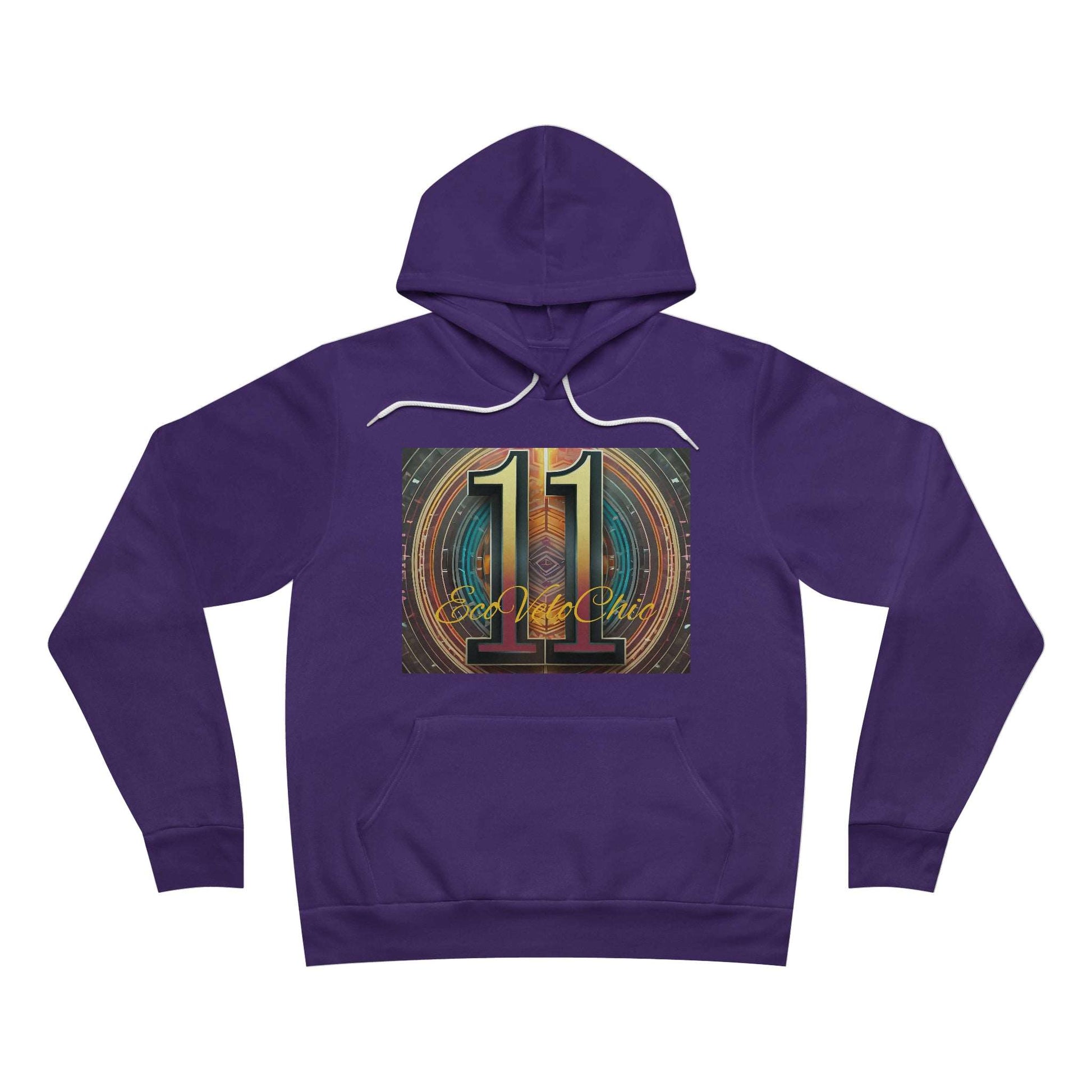 Hoodie Unisex Eco Electric Bike Mysteries: Where Numerology and Nature Converge-Unisex