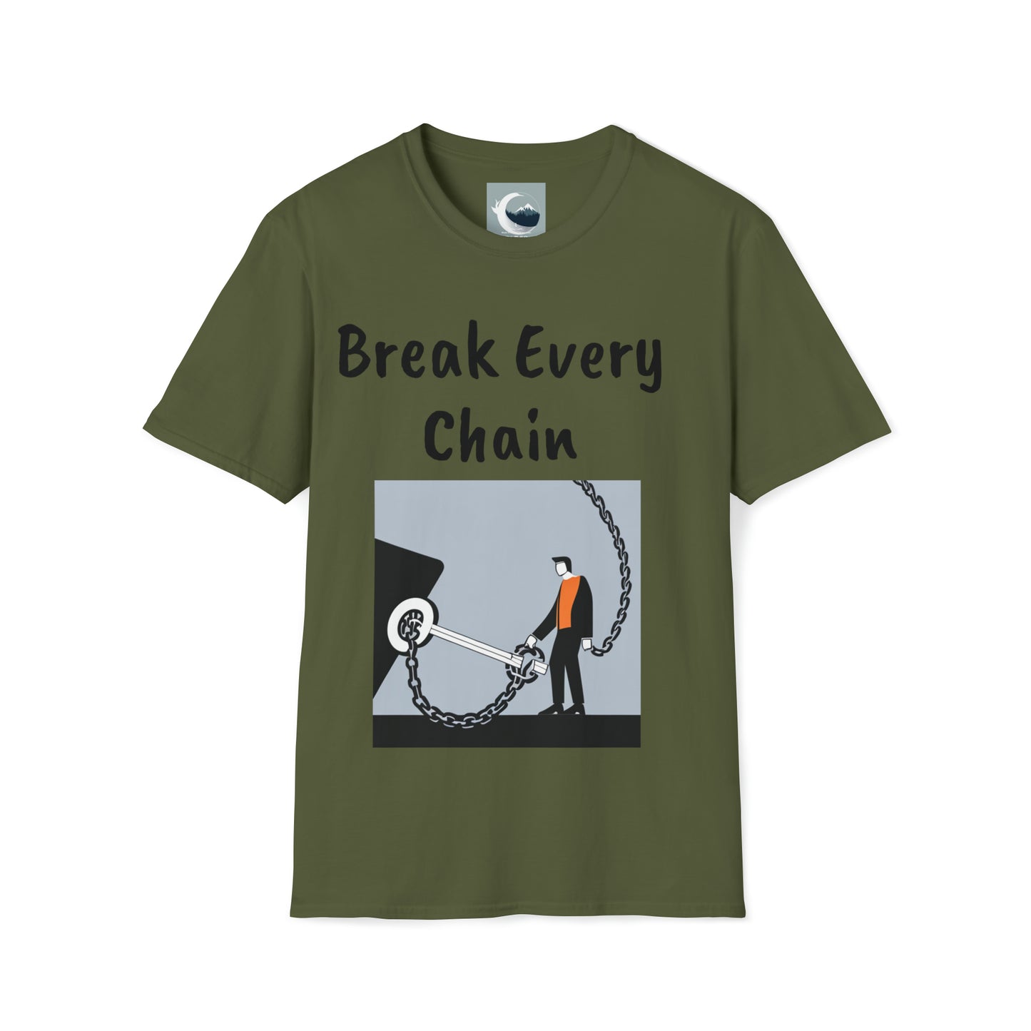 T-shirt Break Every Chain Unisex Softstyle