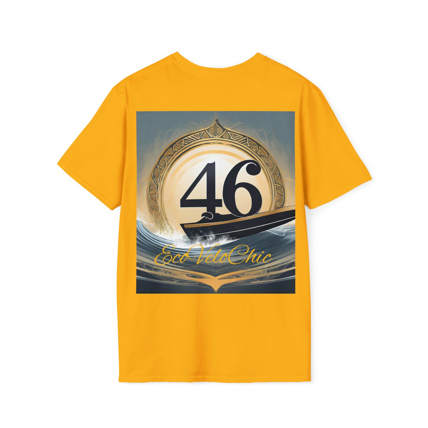 T-Shirt Adult Unisex Soft style Numerical Navigations: Gematria Secrets on the Water