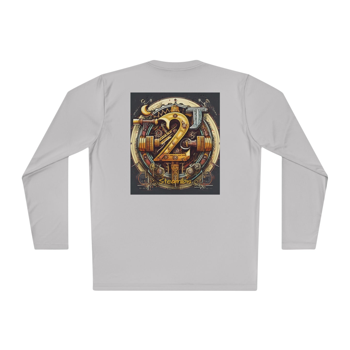 Unisex Adult Lightweight Long Sleeve Tee Steampunk Gematria Ibis Avian Vintage collection