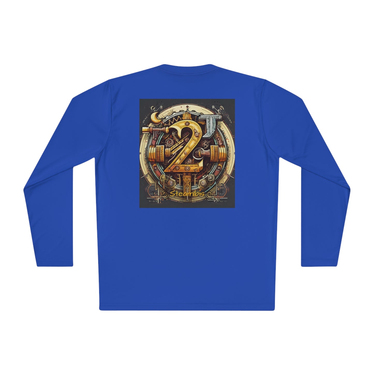 Unisex Adult Lightweight Long Sleeve Tee Steampunk Gematria Ibis Avian Vintage collection