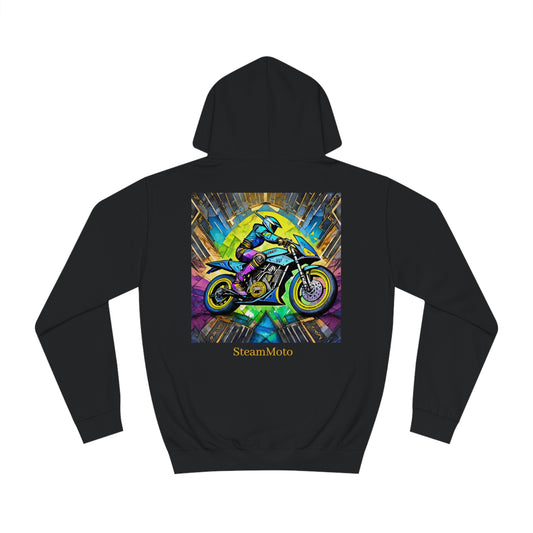 Unisex Adult College Hoodie Spiritual Meaning of Motorcycles steampunk tshirt
