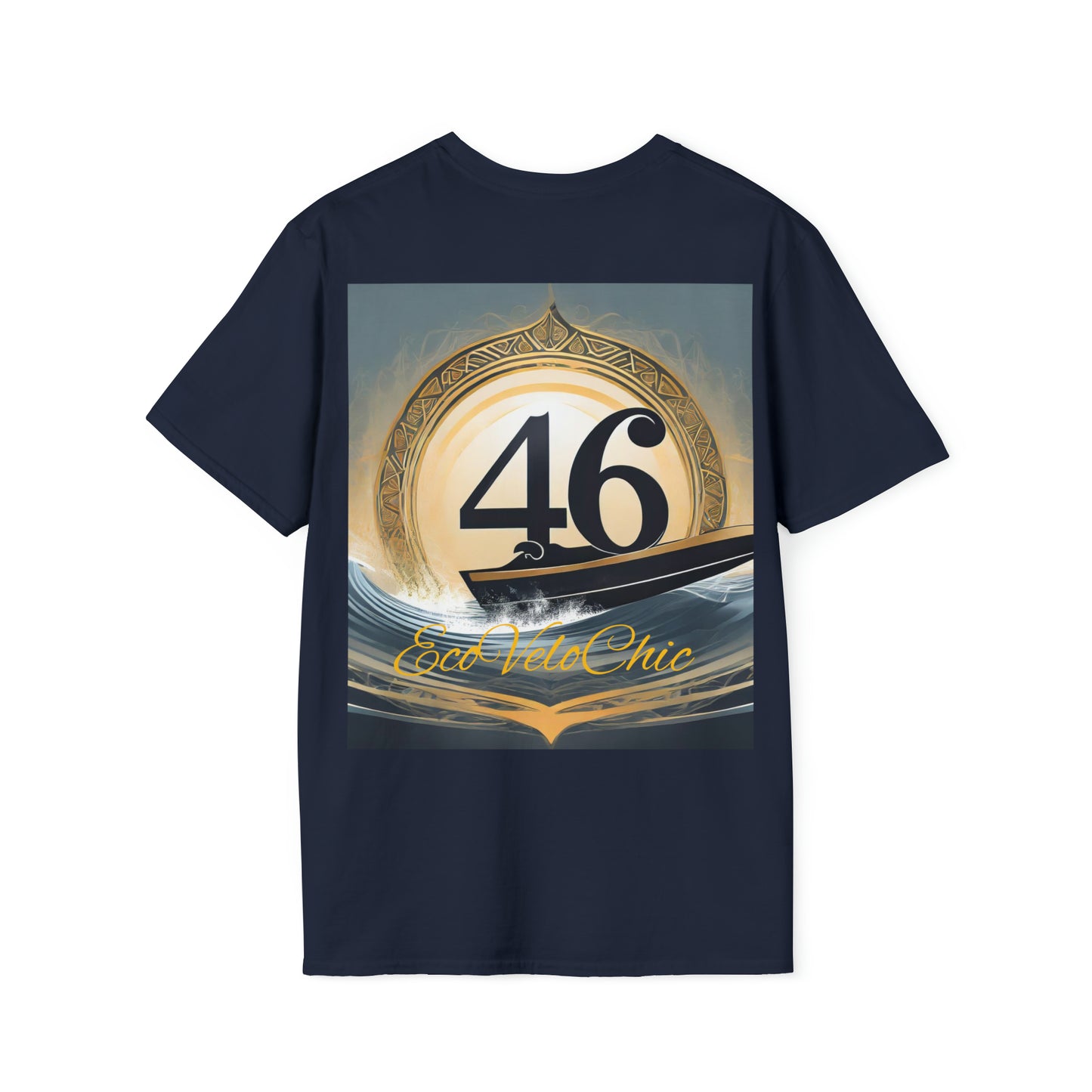 T-Shirt Adult Unisex Soft style Numerical Navigations: Gematria Secrets on the Water