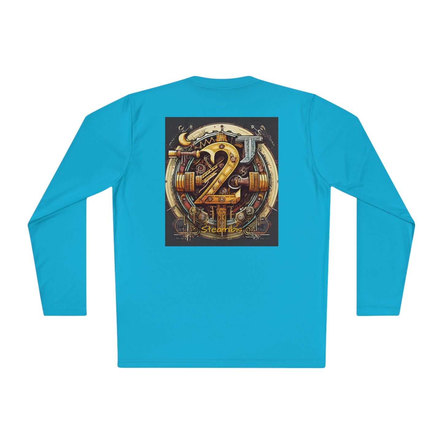 Unisex Adult Lightweight Long Sleeve Tee Steampunk Gematria Ibis Avian Vintage collection