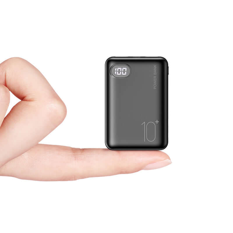 10000mAh USB digital display power bank mini battery charger