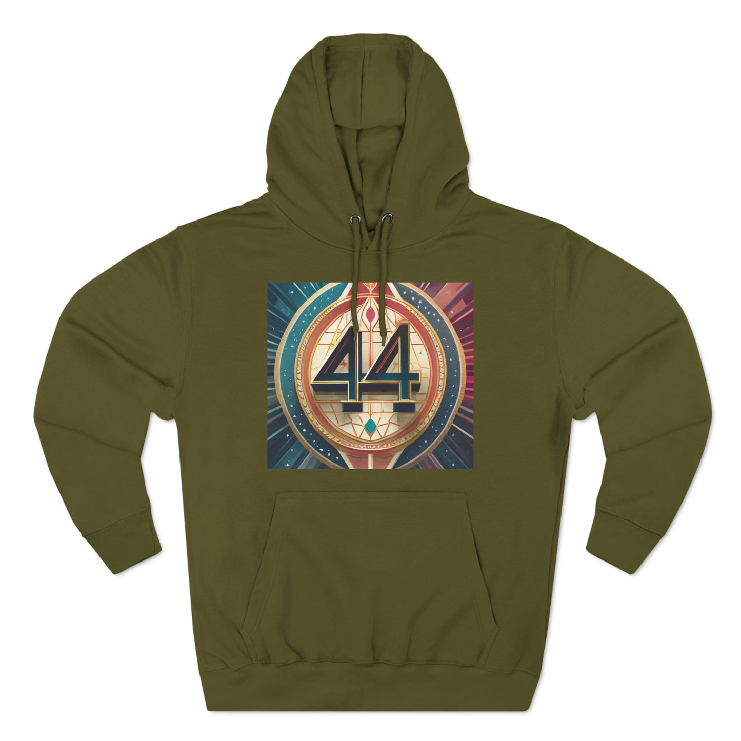 Unisex Adult Premium Pullover Hoodie Steampunk Gematria Ibis numerology twist