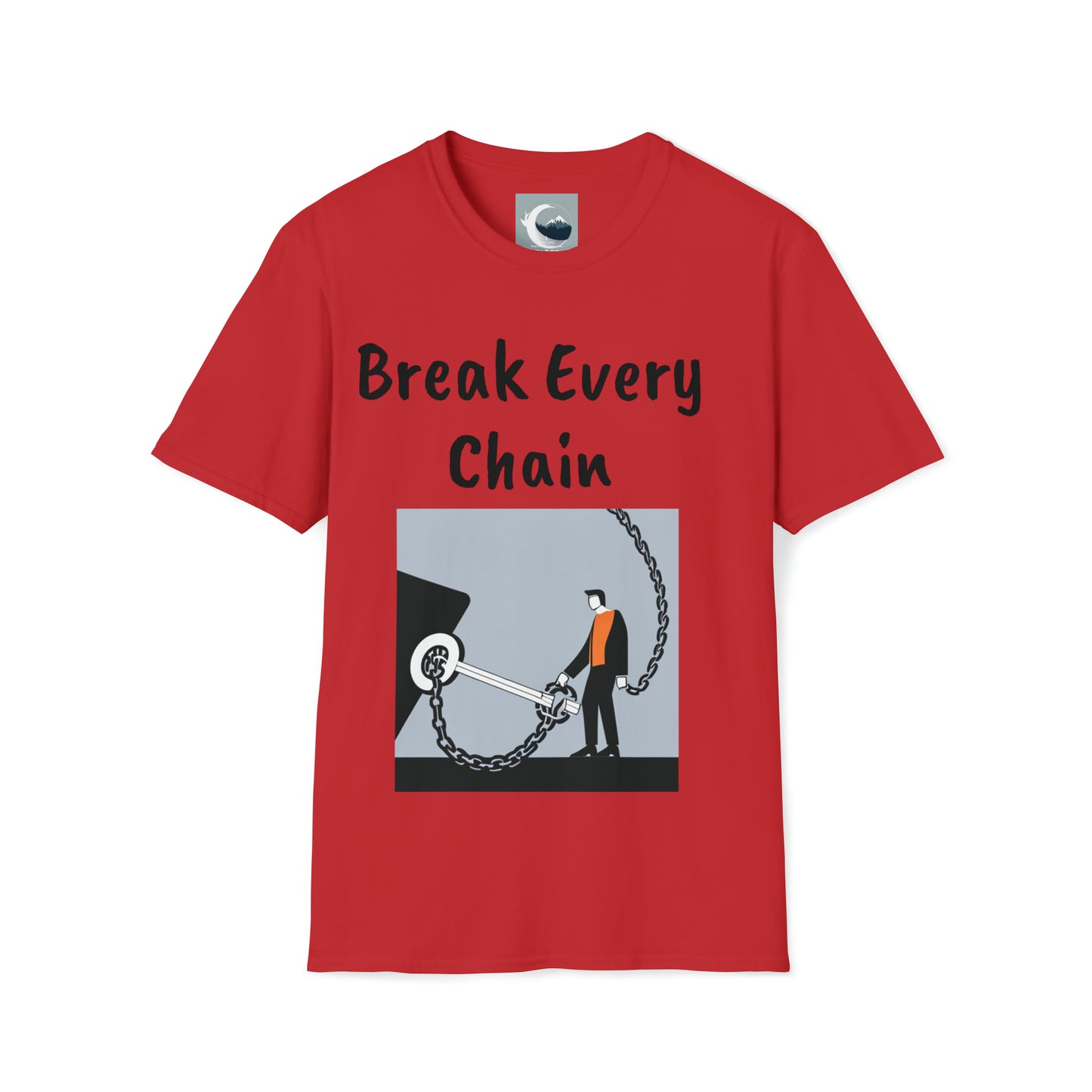 T-shirt Break Every Chain Unisex Softstyle