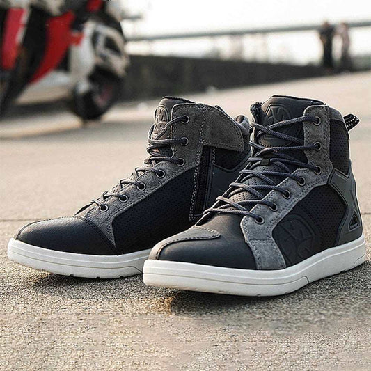 Adult Motorcycle Riding Boots tennis shoes Men's