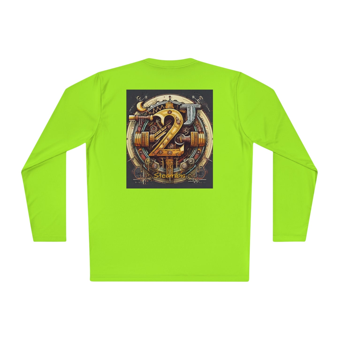 Unisex Adult Lightweight Long Sleeve Tee Steampunk Gematria Ibis Avian Vintage collection