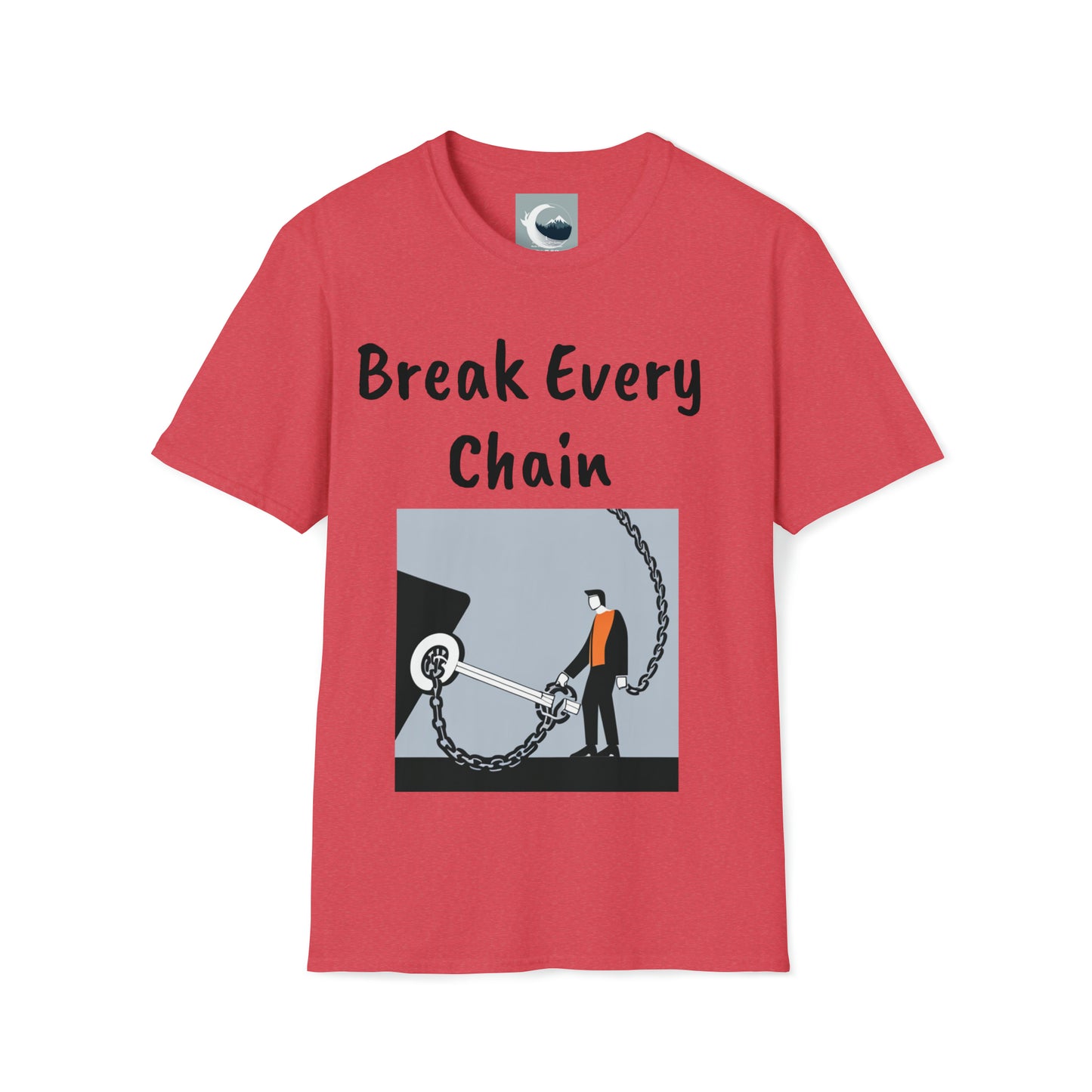 T-shirt Break Every Chain Unisex Softstyle