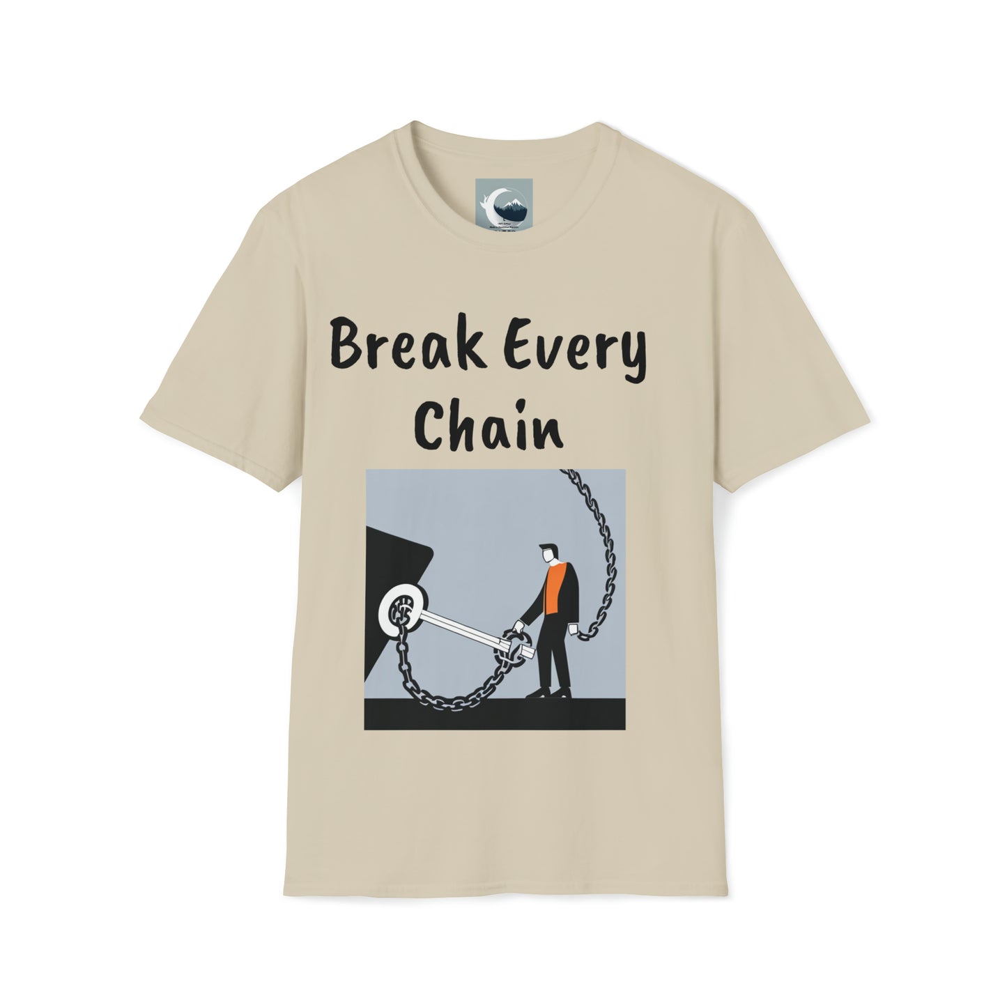 T-shirt Break Every Chain Unisex Softstyle