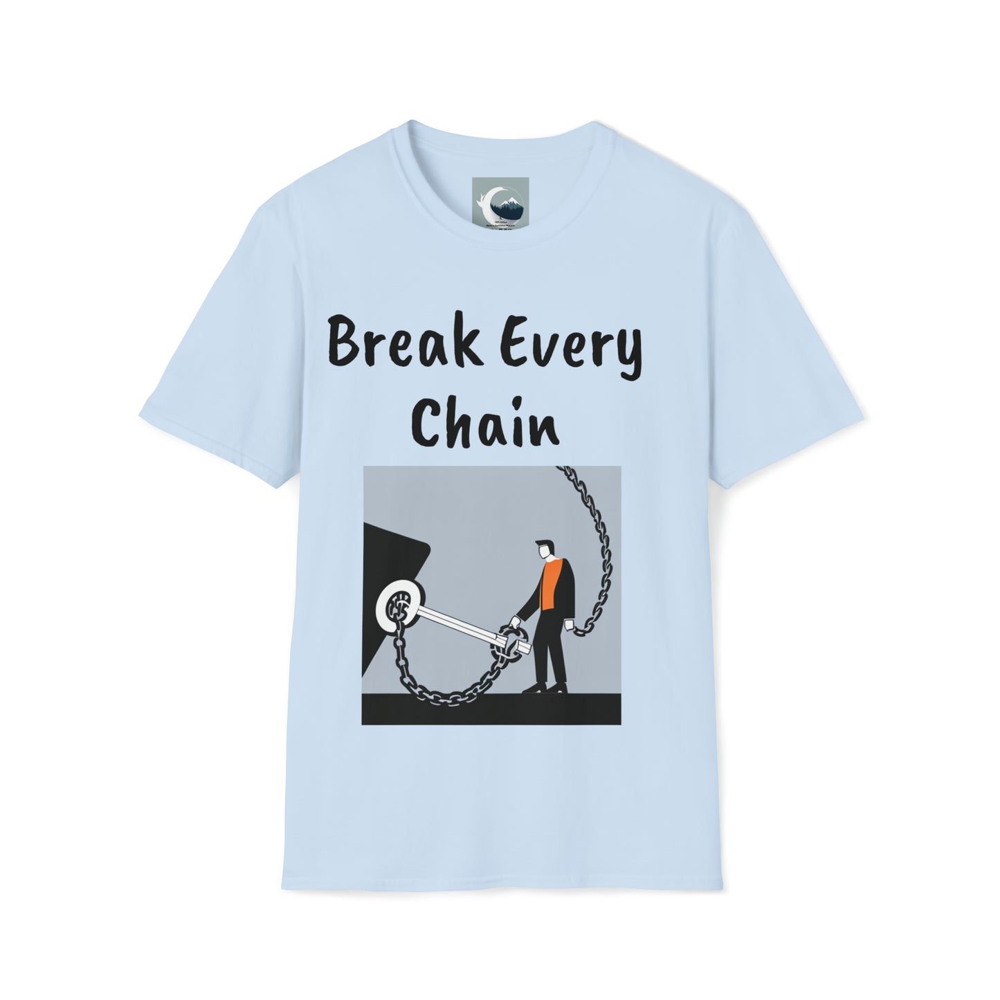 T-shirt Break Every Chain Unisex Softstyle