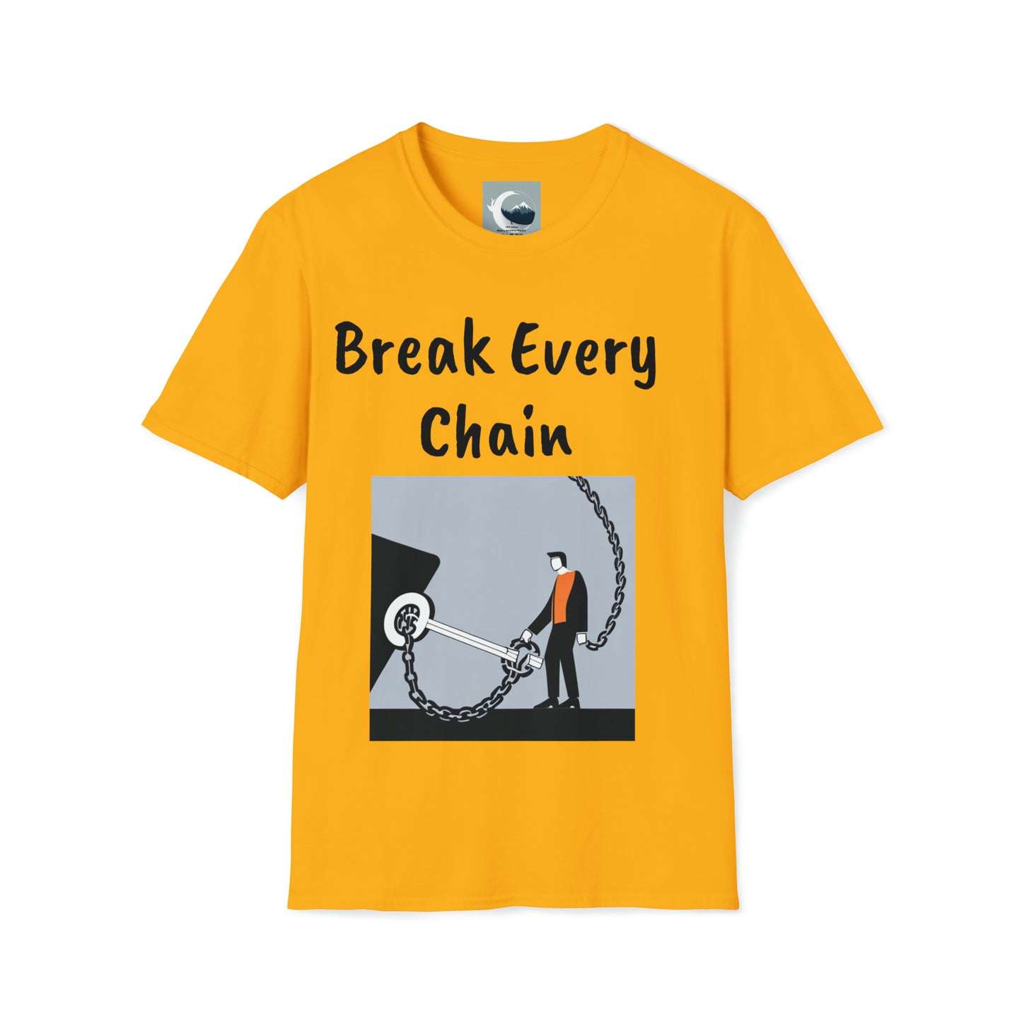 T-shirt Break Every Chain Unisex Softstyle