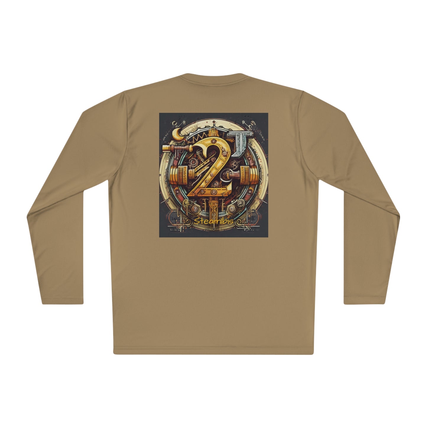 Unisex Adult Lightweight Long Sleeve Tee Steampunk Gematria Ibis Avian Vintage collection