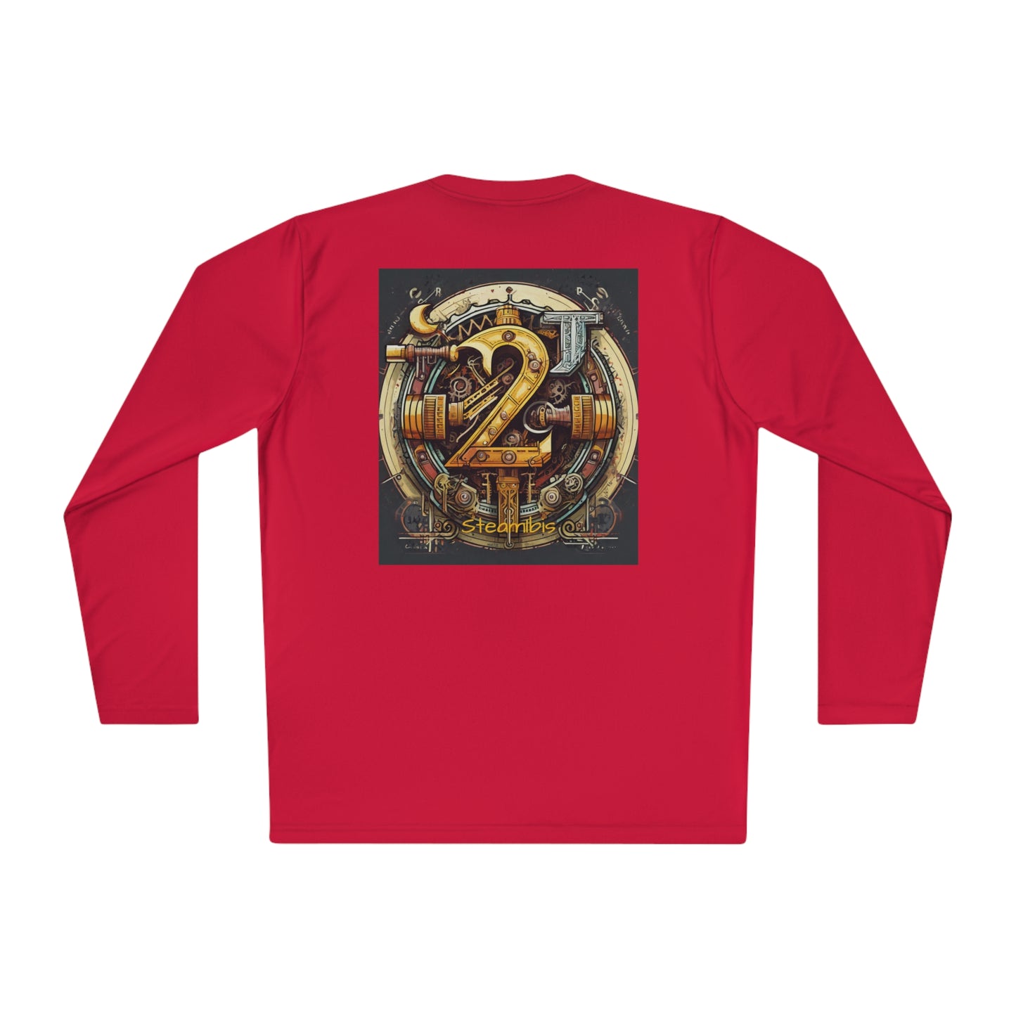 Unisex Adult Lightweight Long Sleeve Tee Steampunk Gematria Ibis Avian Vintage collection