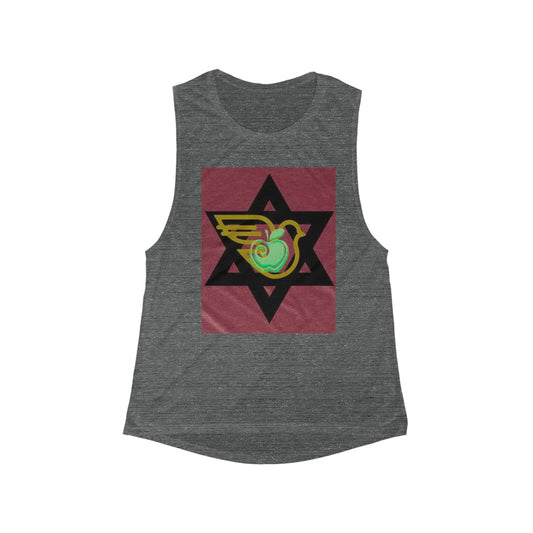 Adult Unisex Tank Top He who touches Israel Touches the Apple