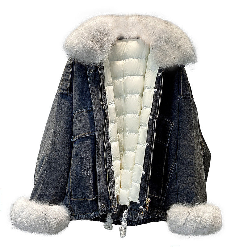 Women's Thicken Winter Jackets For Women Puffy Wind Warm