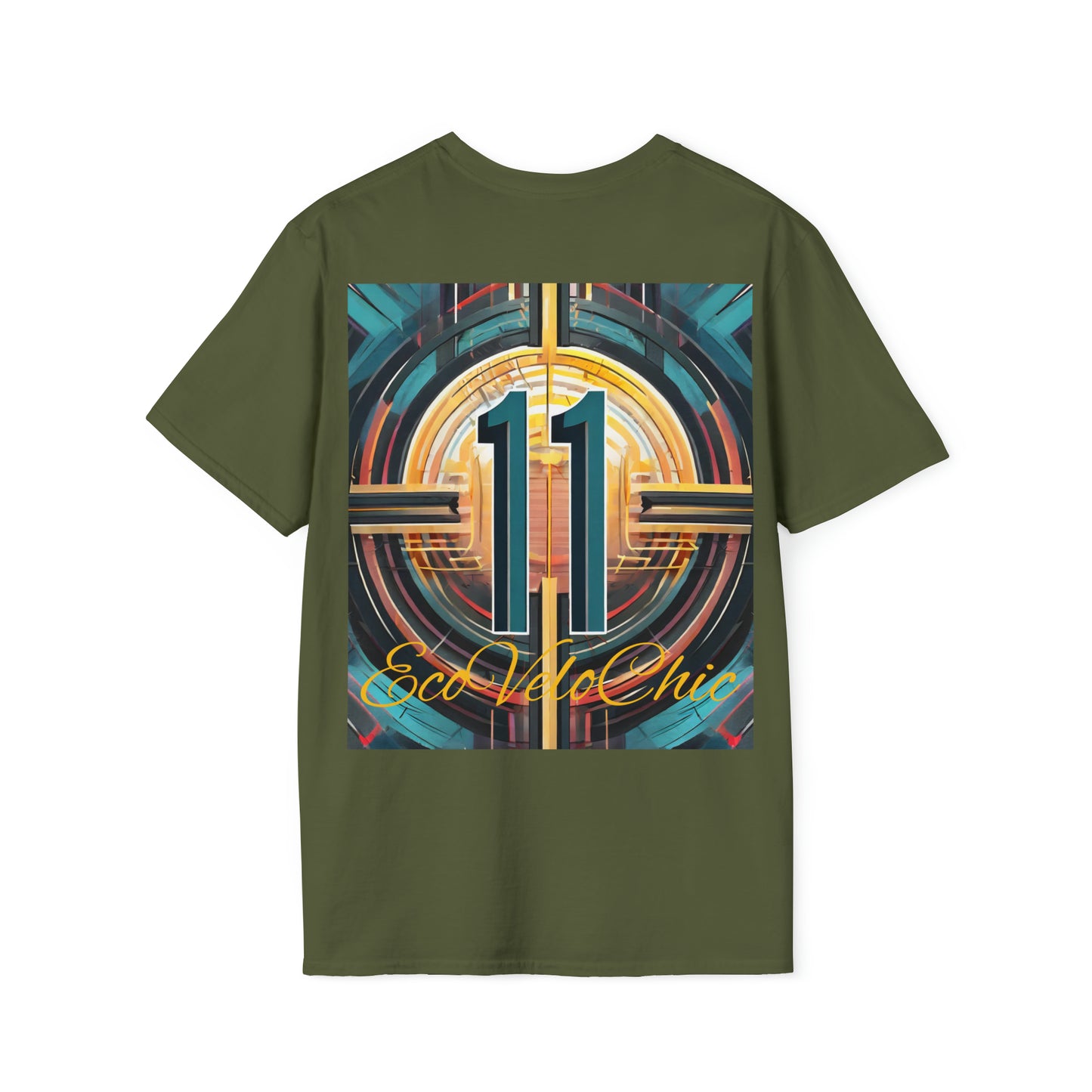 T-Shirt Unisex Adult Numerology Mystical Miles: Gematria-Enhanced Electric Bikes